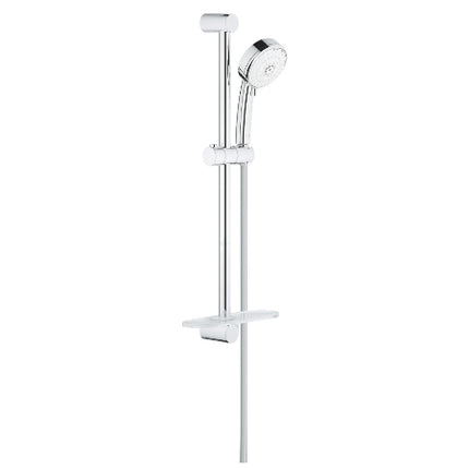 GROHE Tempesta Cosmopolitan 100 4-Spray Shower Rail Set, 2.5 GPM, StarLight Chrome