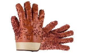 SAS Safety Red PVC Chip Gloves