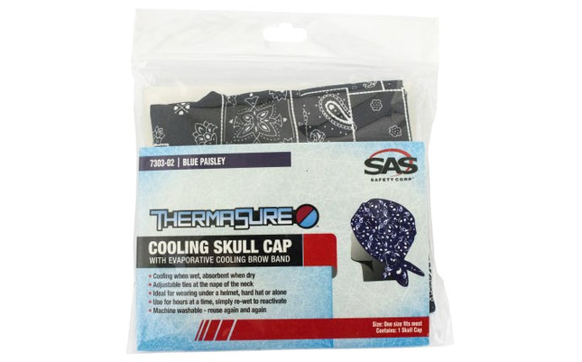 SAS Safety Thermasure Cooling Skull Cap/Brow Band