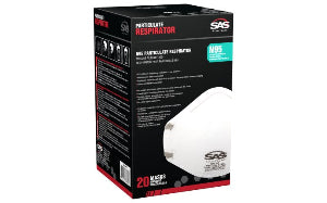 SAS Safety N95 Particulate Respirator - 20PK