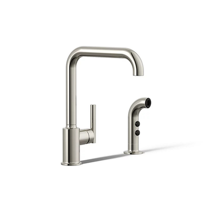 Kohler Purist K-7508 Kitchen Faucet with Side Sprayer