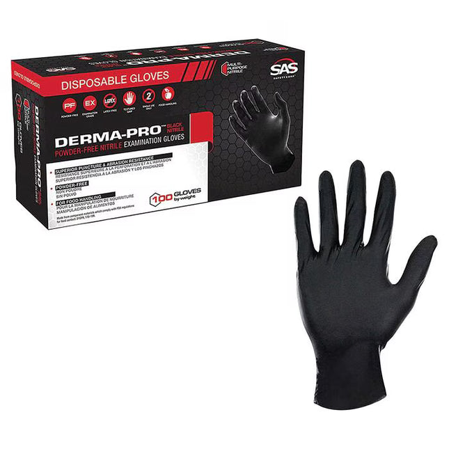 SAS Safety Derma-Pro Disposable Gloves