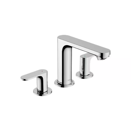 Hansgrohe Rebris S 1.2 GPM Widespread Bathroom Faucet with Pop-Up Drain Assembly