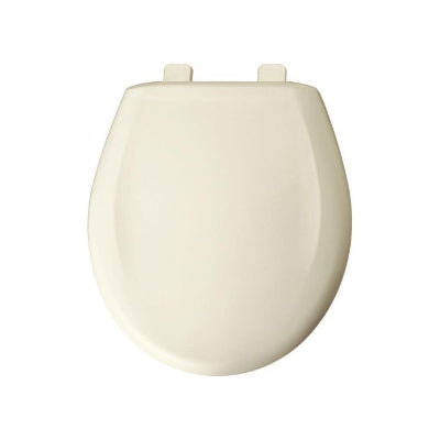 Church Round Front Toilet Seat with Cover (Linen)