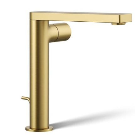 Kohler Composed 1.2 GPM Vessel Single Hole Bathroom Faucet with Pop-Up Drain Assembly