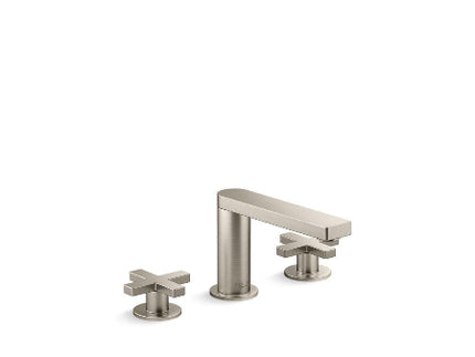 Kohler Composed® Widespread bathroom sink faucet with Cross handles