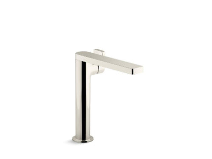 Composed® Tall single-handle bathroom sink faucet with Lever handle