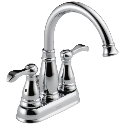 Porter 4 in. Centerset 2-Handle Bathroom Faucet in Chrome